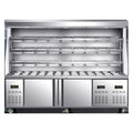 Feishima malatang display cabinet maocai chuanchuan store refrigerated preservation cabinet commercial equipment air curtain refrigerator ordering cabinet