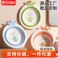 Baby face wash foldable basin - hangable newborn infant bath tub for washing bottoms and feet - baby-specific foldable basin for newborns