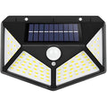 New solar garden lights - outdoor lighting for home, super bright motion sensor street lights, waterproof wall lamps for doorways