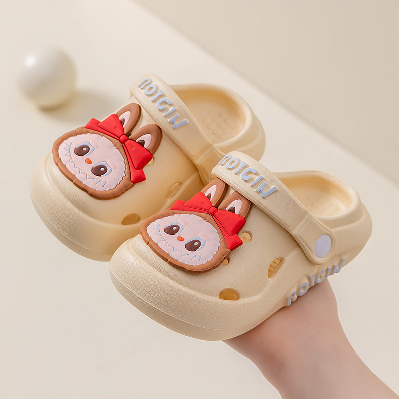 Kids' clogs: summer indoor anti-slip cartoon sandals for girls and boys (toddler to big kid sizes) - perfect for indoor use, outdoor wear, and beach days