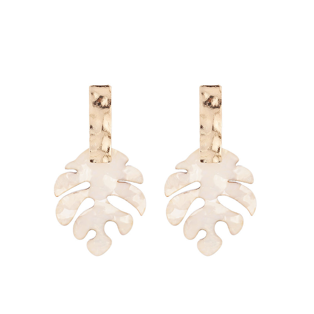 new arrival imitation pearl earrings for women fashionaccessible luxuryclassy heart leaf inselegant ear jewelry wholesale