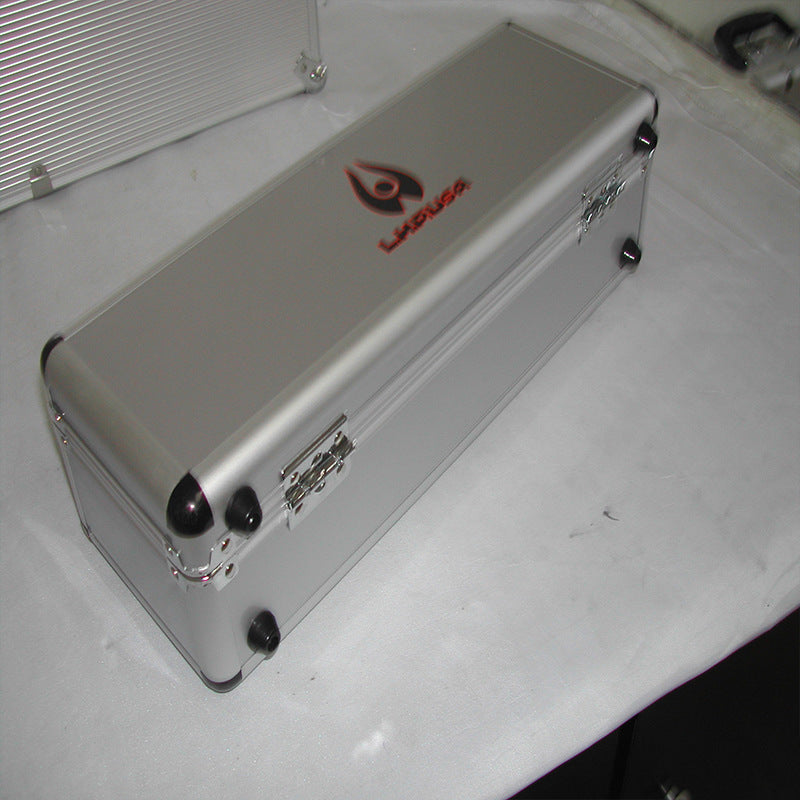 Customized aluminum alloy suitcase Portable hardware toolbox Shockproof password box Aluminum box Multifunctional suitcase