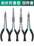 Extended fishing pliers [set of four]