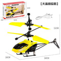Remote control airplane induction hovering two-channel helicopter - durable, light-up, rechargeable flying toy - factory direct