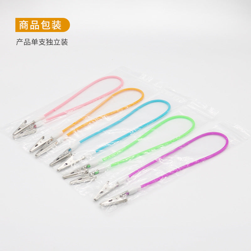 Dental Silicone Scarf Clip Special Oral Dental Disposable Apron Clip High Temperature Sterilization Scarf Clip