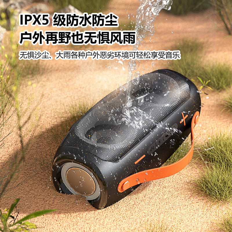 2026 new wireless bluetooth speaker - outdoor waterproof portable 20w subwoofer with rgb lighting