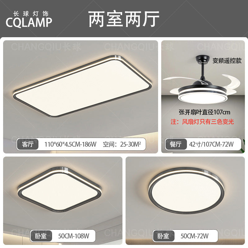 American Puri Full Spectrum Eye Protection Living Room Light Ceiling Light Home Improvement Lighting Modern Minimalist Bedroom Light Zhongshan Lighting