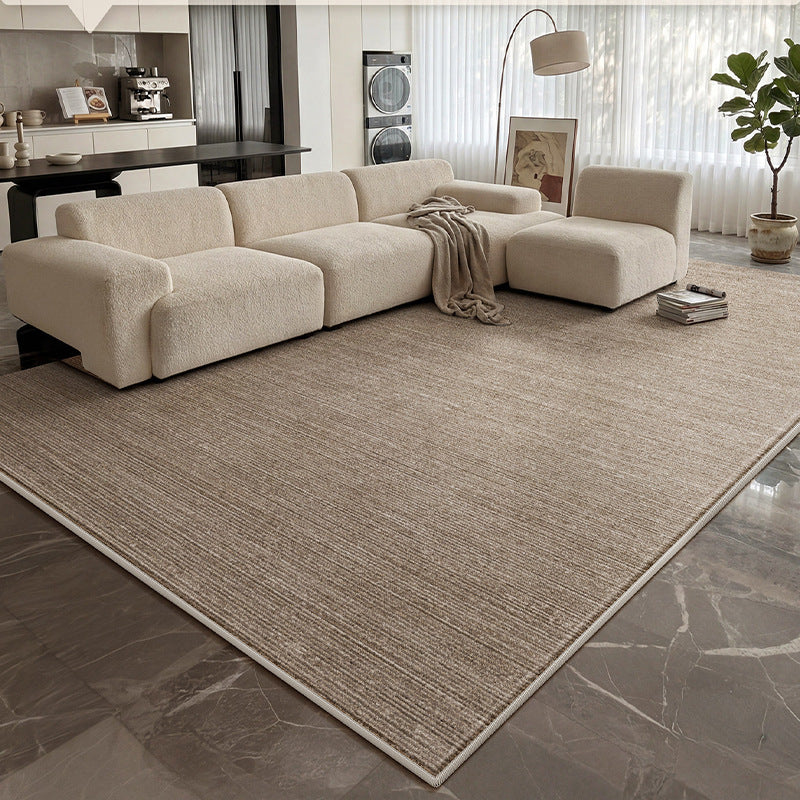 New living room rug: italian modern, light luxury, high-end, waterproof, stain-resistant, thickened sofa bedside rug, bedroom carpet