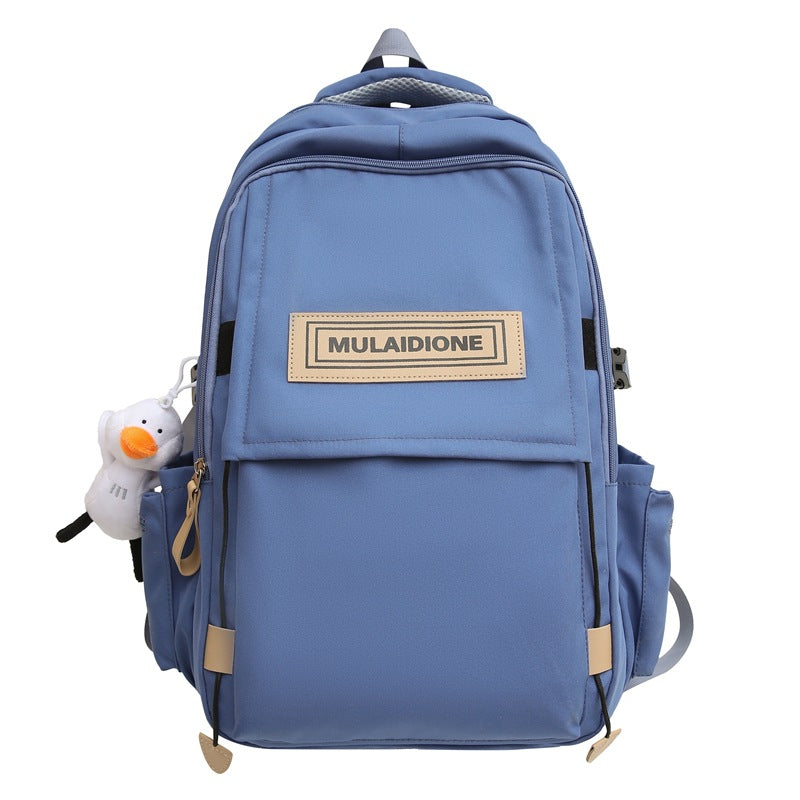 New large-capacity backpack, male and female college students with the same schoolbag, junior high school high school students travel business computer backpack