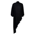 D239   european and american summer chiffon irregular fashion foreign trade plus size women's loose european and american dress