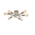 Modern minimalist molecular creative multi-head iron art ceiling light - industrial style for living room, bedroom, dining room, and homestays