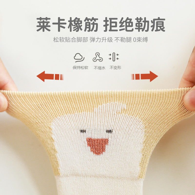 Babylon autumn baby socks newborn boneless wide ribbed legless newborn baby socks cartoon knee socks