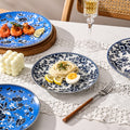 European-style ins banquet creative plating steak plate restaurant hotel for home artistic western food plate flat plate