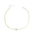 Fashion cross-border e-commerce jewelry fashion resin beads handmade necklace sweater chain easiest for match butterfly clavicle chain pendant