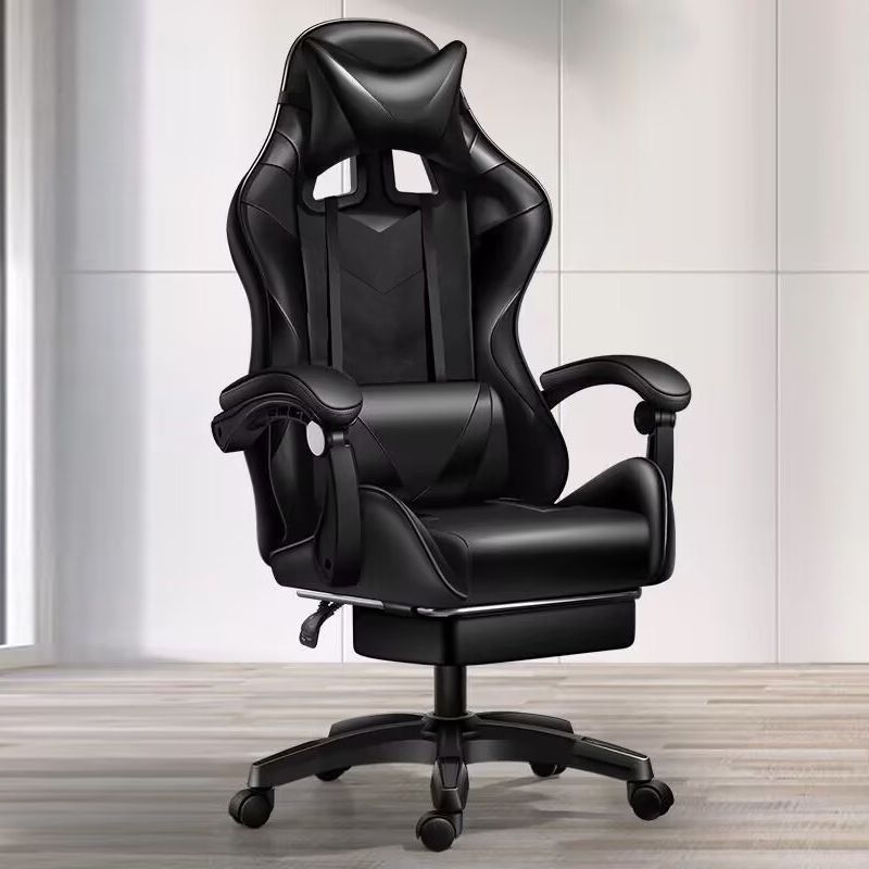 Gaming chair - ergonomic computer chair for home use, comfortable for extended sitting, livestreaming, gaming, competitive play, internet cafe, reclining swivel chair