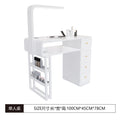 Widened 45cm nail table and chair set - special offer! economical single/double, light luxury, multi-functional, odorless, carbon steel with baked enamel finish