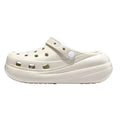 Bone white bouquet puff shoes flower clogs thick sole 6cmclassystereo spring and summer new arrival beach shoes outwear