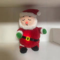 Santa claus plush toy - light-up, breathing, musical, soothing doll for kids - baby comfort toy - cross-border e-commerce