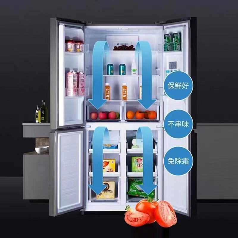 Xinfei french multi-door refrigerator air-cooled frost-free first-class energy-saving frequency conversion low-noise for home various electric refrigerators large capacity