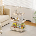 Christmas tree living room table casualmovable trolley creative sofa cabinet with storage coffee table bedside shelf