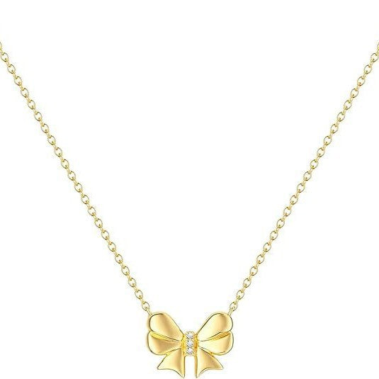 Hot-selling sweet style ribbon bow necklace - runaway princess choker