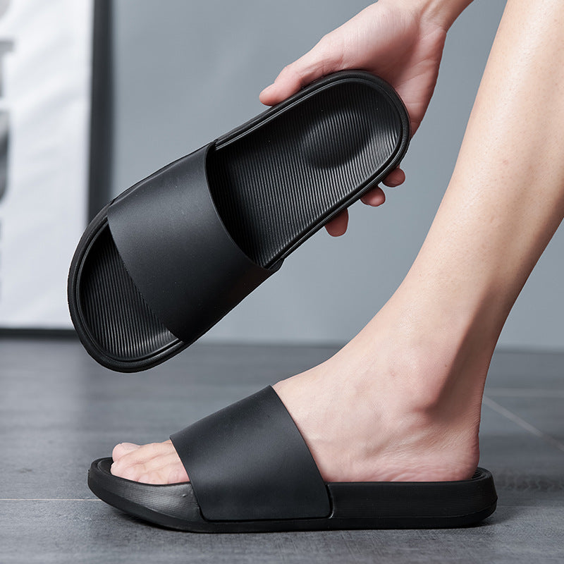 跨境男士拖鞋夏季踩屎感47码外穿一字拖外贸运动沙滩拖鞋一件批发