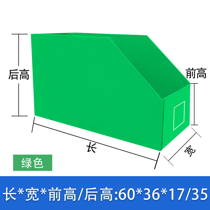 Shelf Oblique Carton Storage Box Multifunctional Classification E-commerce Warehouse Parts Material Wear-resistant Hollow Board Warehouse Box