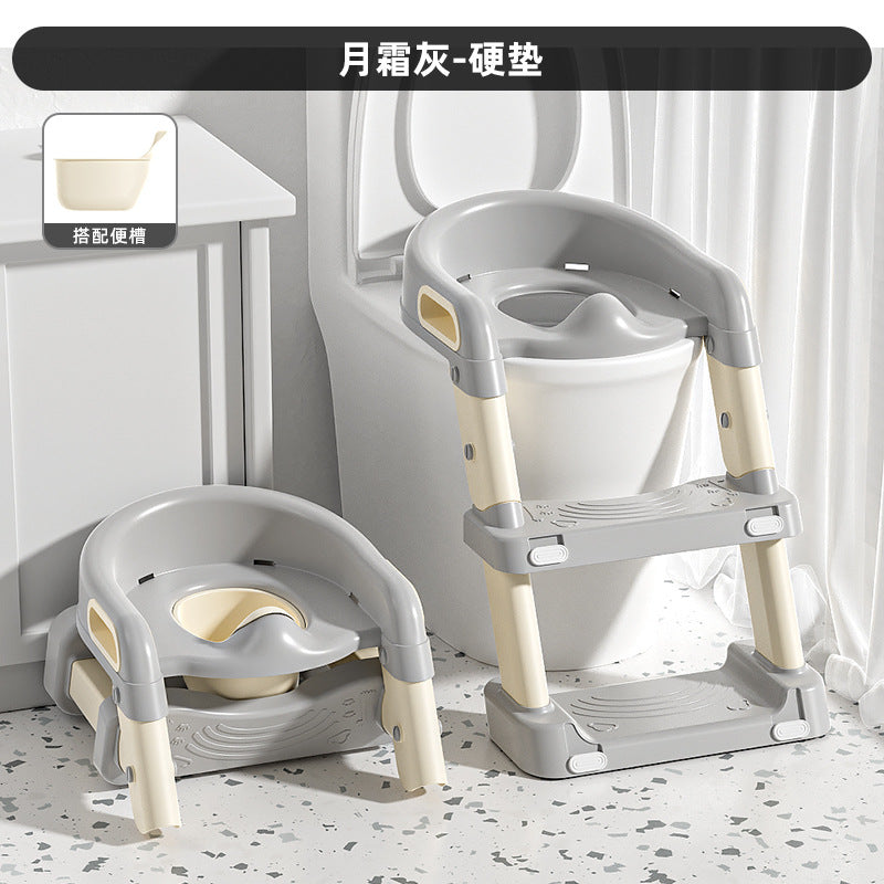 Kids toilet seat step ladder type male child female baby toilet auxiliary pad holder step stool squat toilet