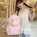 Ins polka dot school bag new arrivalniche style backpack college student fashion travel backpack easiest for match large capacity backpack