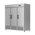 Huaer commercial refrigerator vertical fresh-keeping refrigerator restaurant stainless steel refrigerator freezer canteen kitchen freezer