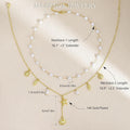 European and american beach ocean style stainless steel starfish seashell pendant necklace women's pearl choker designer necklace