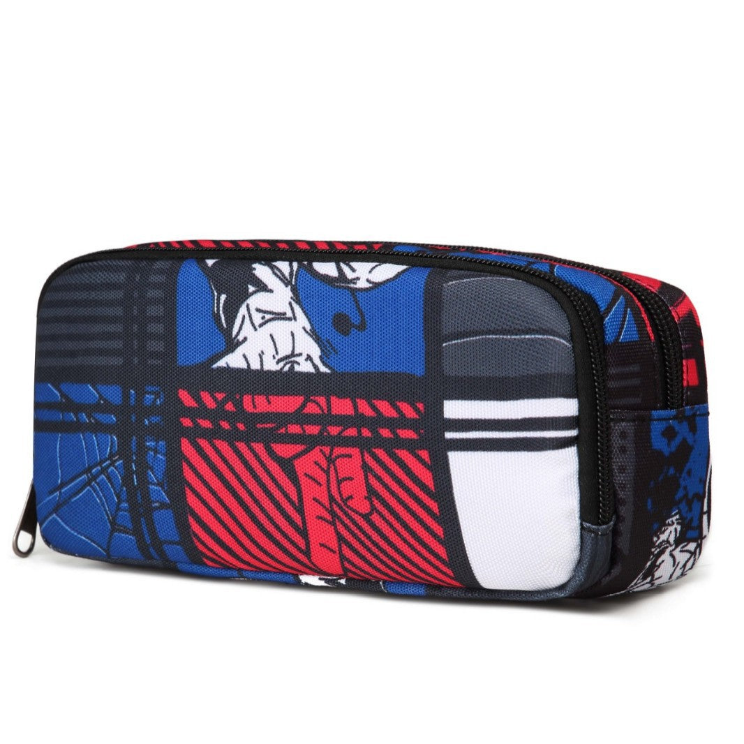 Cross-border new student large-capacity stationery box, simple and fashionable men's and women's stationery bag, light portable pencil bag for primary and secondary schools