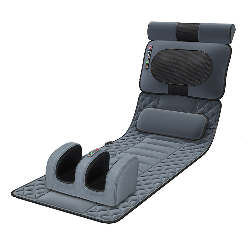 Multifunctional home massage mattress - airbag vibration heating for full body massage: back, waist, legs, and cervical spine