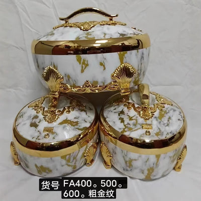 4l-5l-6l 3pcsexport cross-border insulation box new arrival food warmer container