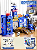 Construction track car sliding train parking lot car rush adventure 3 years old 4 boys educational kids toys