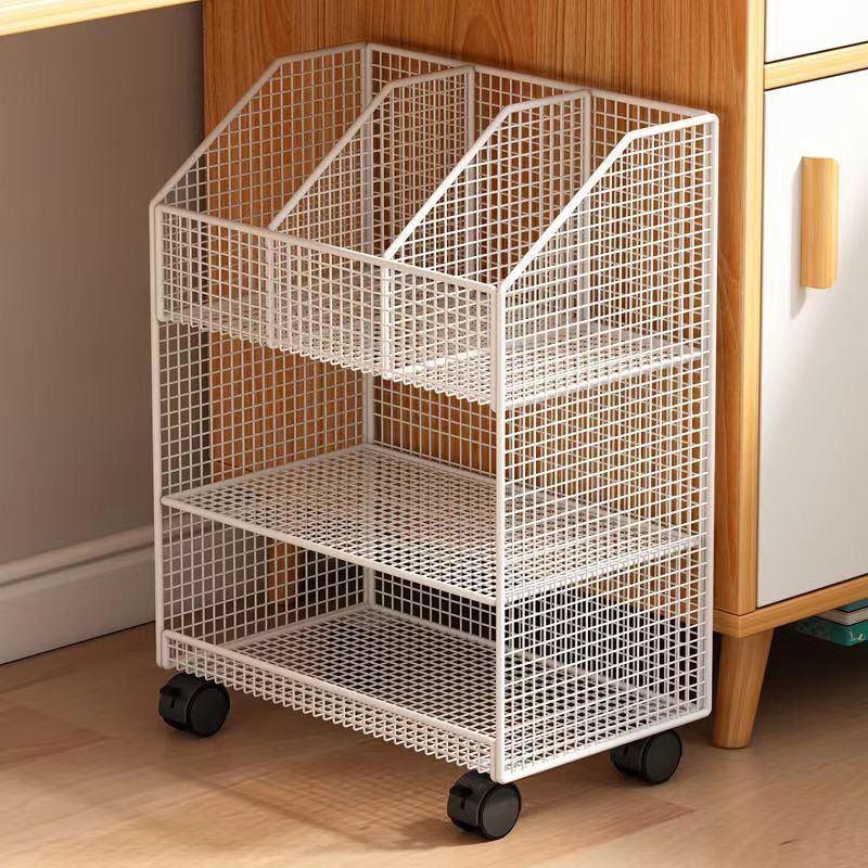 new snack storage rack multifunctional under-desk organizer mobile bookshelf desk storage shelf