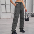 Insfashion cross-border  new arrival denim semi-elastic design stylisheasiest for matchworkwear pants  women's fashion