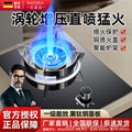 German brand high-power gas stove - single burner, home use, natural gas/lpg, direct injection, high flame, countertop/built-in dual-use single burner