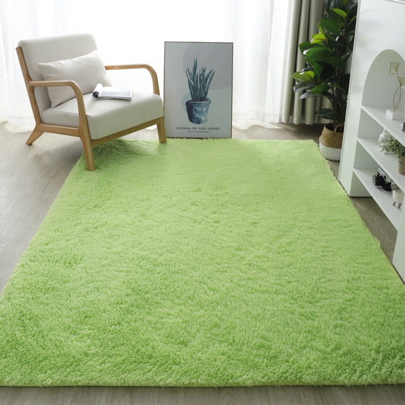 In stock supply thick washable silk stuffed blanket floor mat bedroom living room carpet floor mat bay window mat patchwork carpet