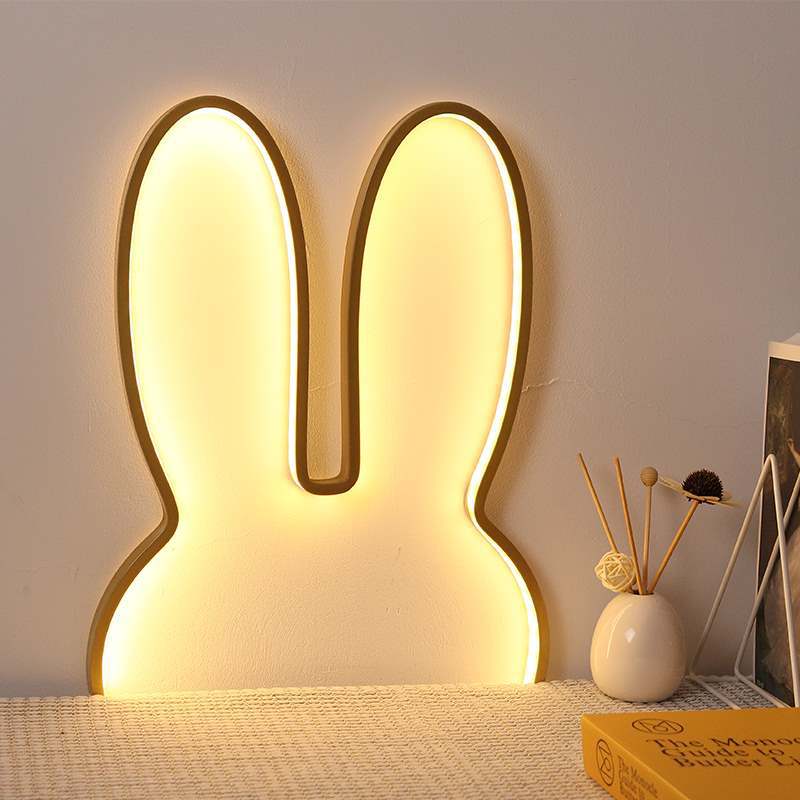 Fanyi · no punching wall lamp ins girlkids room wall lamp decorative table lamp led night light creative wall lamp