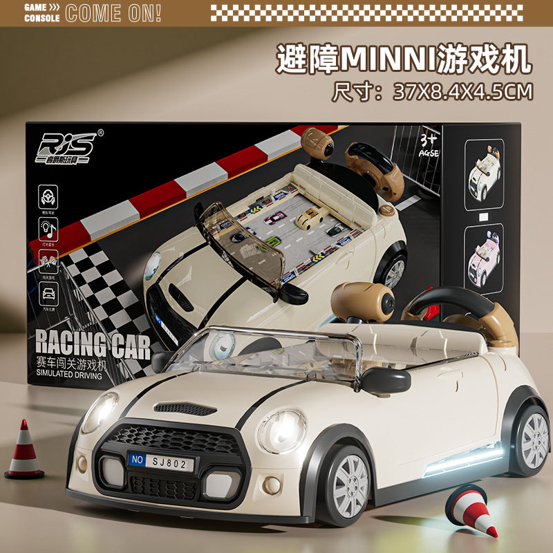 Ruijues cross-border new car adventure puzzle boy kids steering wheel simulation driving toy car