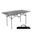 Outdoor foldable portable egg roll table camping table and chair picnic camping table and chair suit combination can be stored