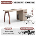 Office desk and chair set - 4/6 seater minimalist modern office table with partition workstation computer desk booth
