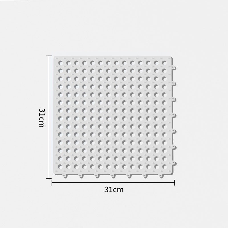 Bathroom non-slip mat for home bathroom toilet patchwork floor mat foot mat bath shower room waterproof mat