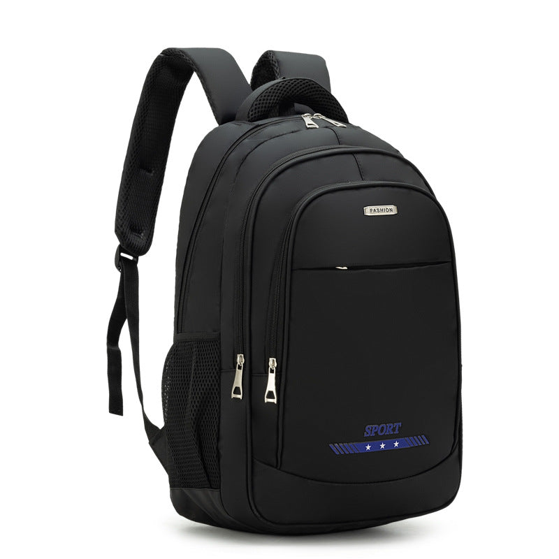 New large-capacity business backpack computer backpack, outdoor travel backpack, junior high school student schoolbag