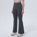 New women's high-waisted, butt-lifting, slightly flared yoga pants - barely-there feel, breathable, no camel toe, running & fitness wide-leg activewear