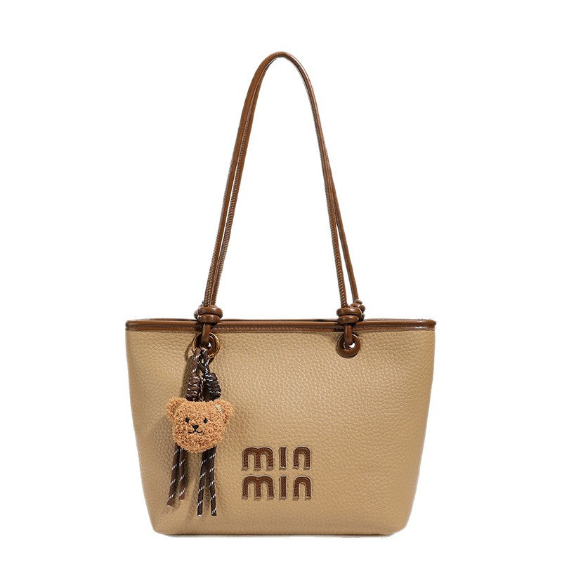 Cross-border tote vegetable basket bag women's 2025 new model about leisure seaside vacation messenger bag portable bucket bag