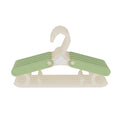 Children's clothes hanger, infant and toddler clothes retractable clothes hanger, newborn baby clothes support non-slip cloud