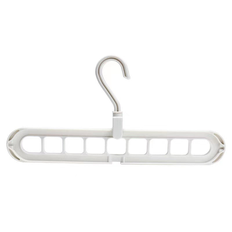 [Horizontal and vertical use] Douyin has the same multi-functional hanger, nine-hole non-slip finishing and storage device, and rotating drying rack.