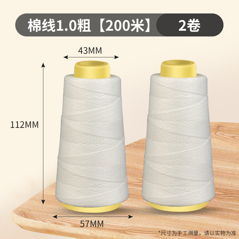 Thickened anti-wear cotton thread for construction site layout with ink line and ink fountain, carpentry measurement, ink fountain, powder ink, and line marking